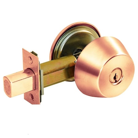 Corbin Russwin Grade 2, Classroom, 612 Satin Bronze, 2-3/4 Backset, Keyed Random DL2217-612